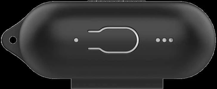 „Class and Culture LLC KeyBudz Elevate Keychain“ – silikoninis apsauginis dėklas, skirtas „AirPods Pro 2“ (juodas)