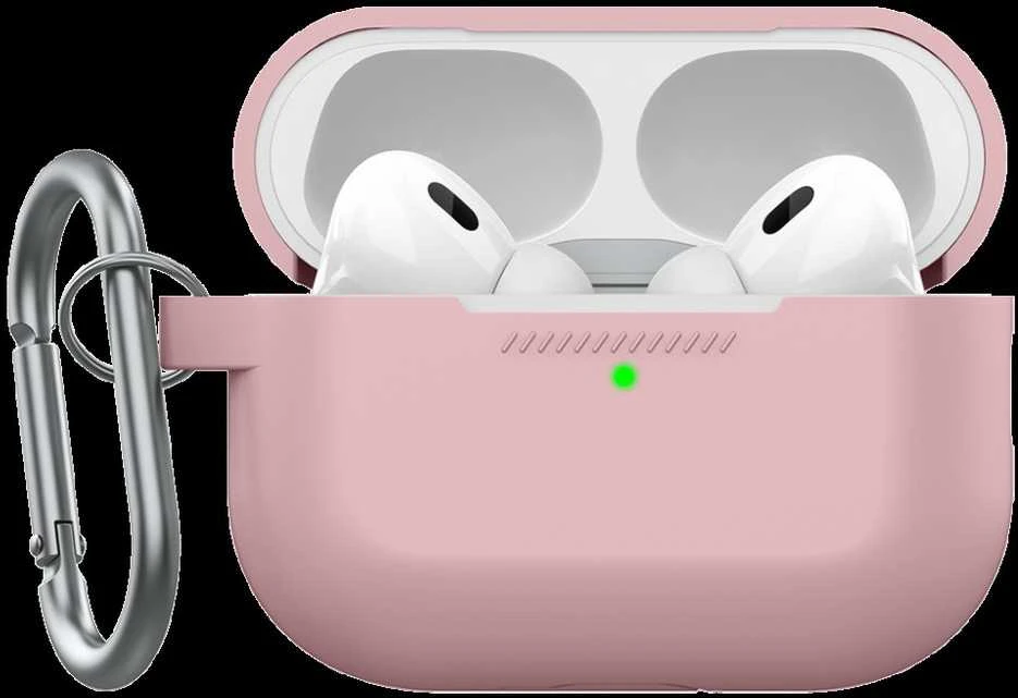 CULTURE KeyBudz Elevate Keychain – silikoninis apsauginis dėklas, skirtas AirPods Pro 2 (rausvos spalvos)