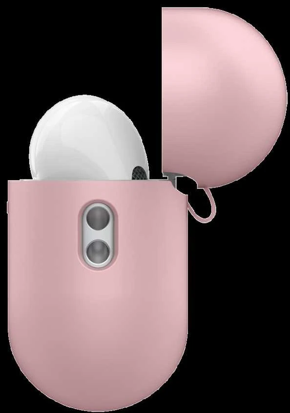 CULTURE KeyBudz Elevate Keychain – silikoninis apsauginis dėklas, skirtas AirPods Pro 2 (rausvos spalvos)
