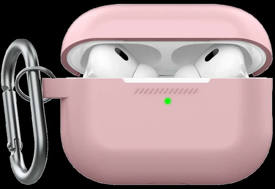 CULTURE KeyBudz Elevate Keychain – silikoninis apsauginis dėklas, skirtas AirPods Pro 2 (rausvos spalvos)