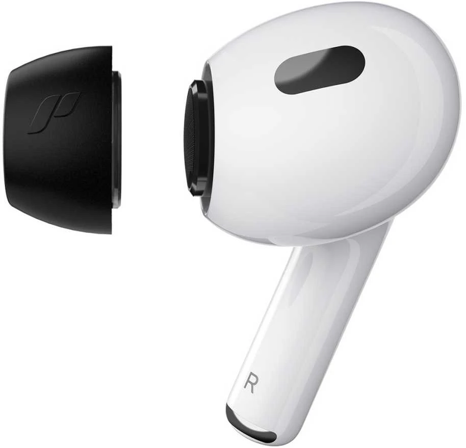 KeyBudz HyperFoam Memory Foam Tips skirta AirPods Pro - Matt juodas