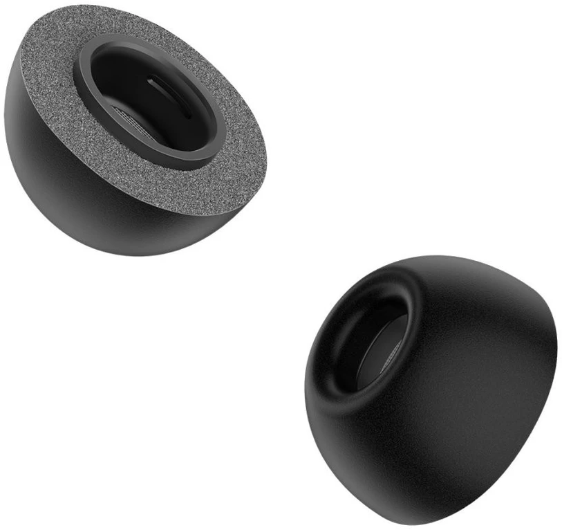 „KeyBudz Hyperfoam Comfort Series“ ausinės, skirtos „Airpods Pro“ (3 kartos) – visų dydžių – juodos