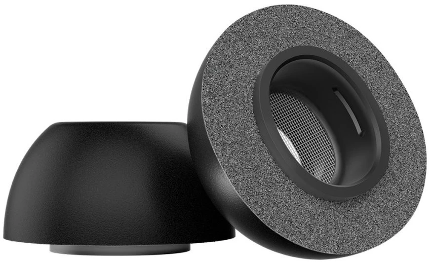 „KeyBudz Hyperfoam Comfort Series“ ausinės, skirtos „Airpods Pro“ (3 kartos) – visų dydžių – juodos
