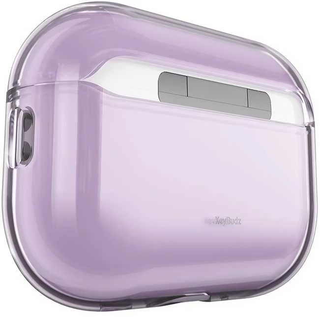 KeyBudz Jelly dėklas AirPods Pro - šviesiai violetinis