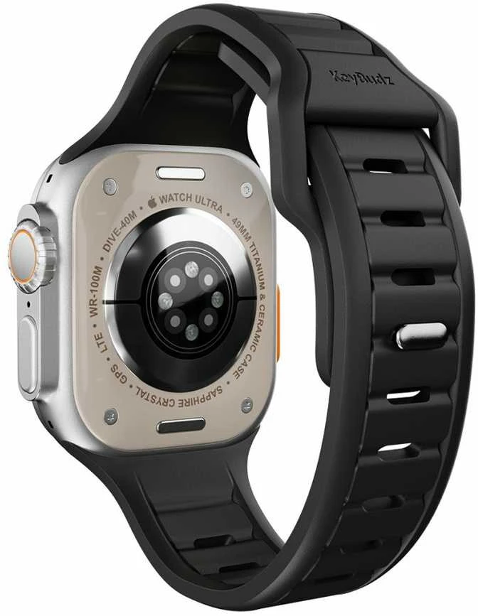 „KeyBudz Journey“ „Apple Watch“ dirželis – anglies juodumo