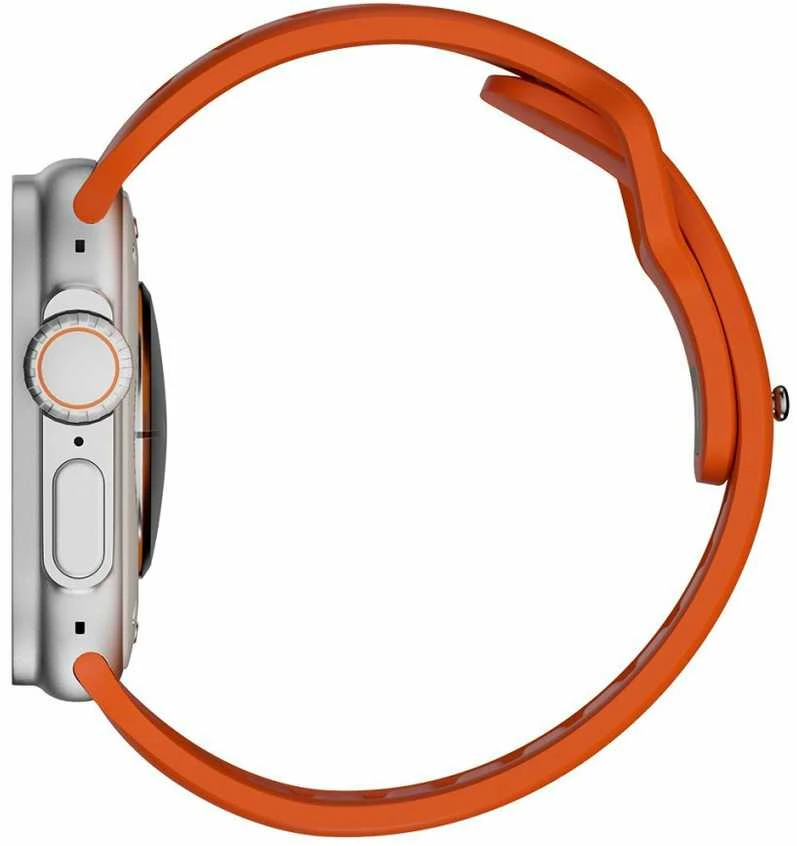 „KeyBudz Journey“ „Apple Watch“ dirželis – elektrinė oranžinė spalva