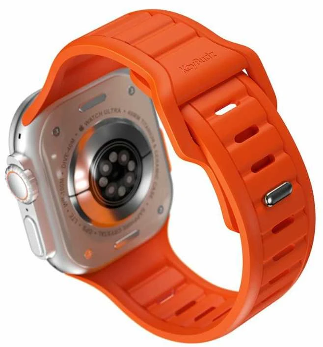 „KeyBudz Journey“ „Apple Watch“ dirželis – elektrinė oranžinė spalva