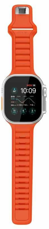 „KeyBudz Journey“ „Apple Watch“ dirželis – elektrinė oranžinė spalva