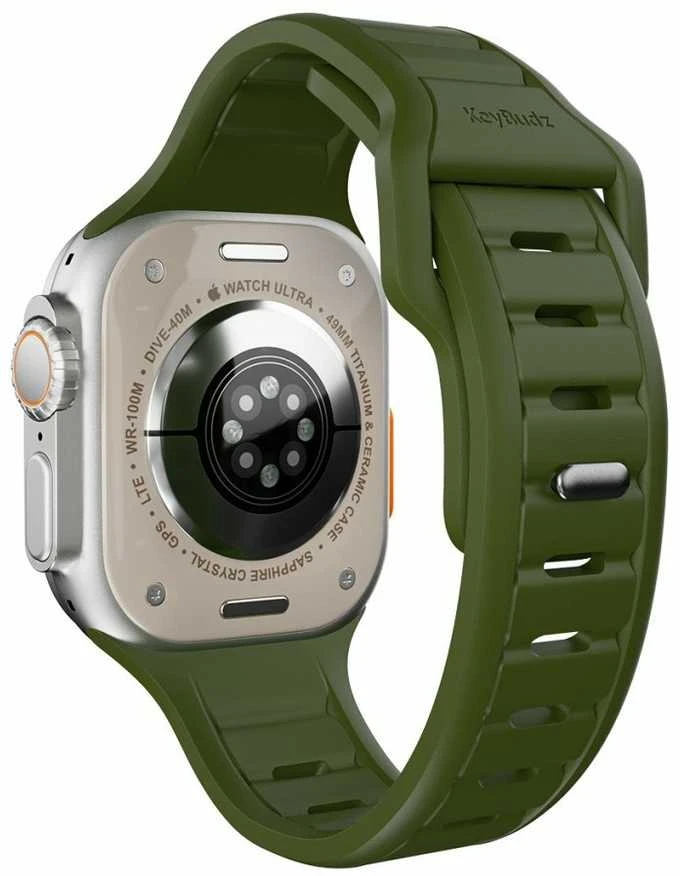 „KeyBudz Journey“ „Apple Watch“ dirželis – miško žalias