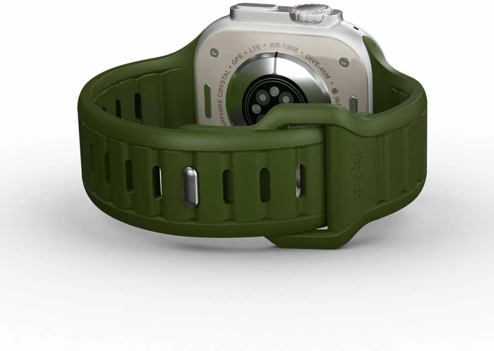 „KeyBudz Journey“ „Apple Watch“ dirželis – miško žalias