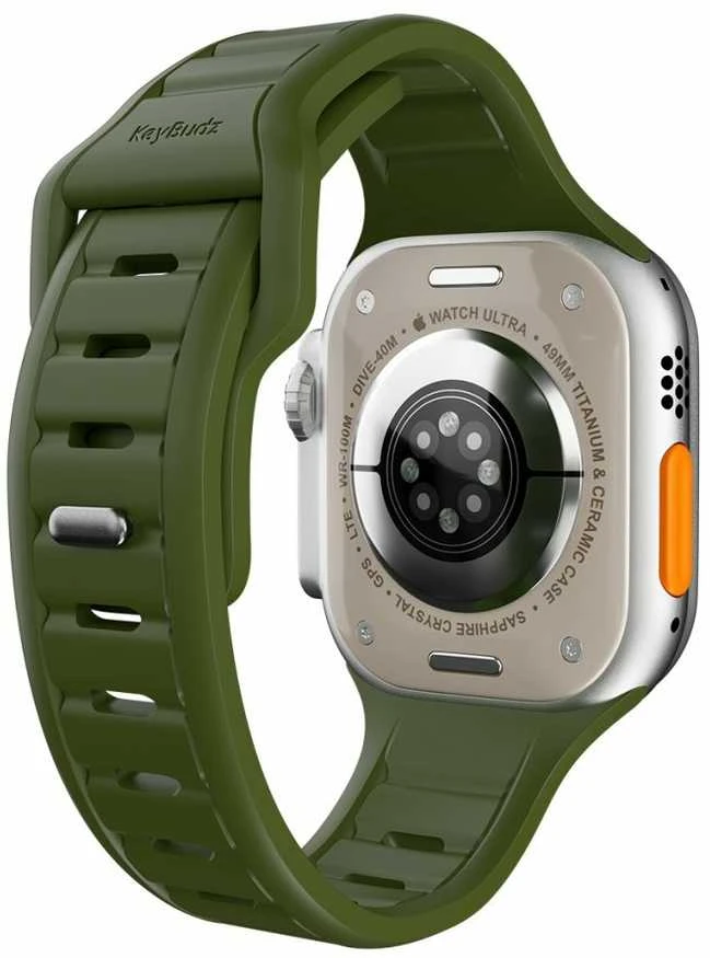 „KeyBudz Journey“ „Apple Watch“ dirželis – miško žalias