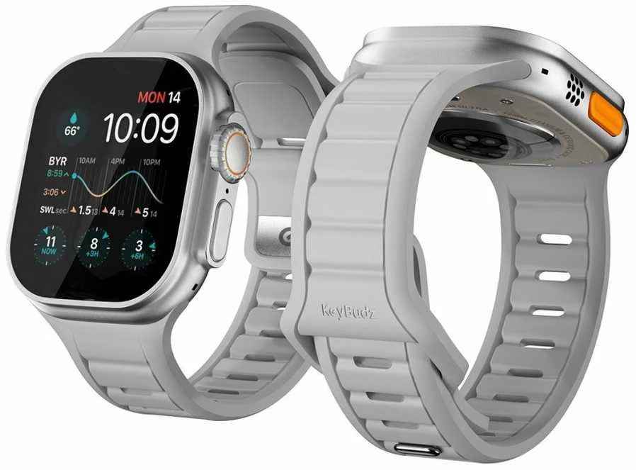 „KeyBudz Journey“ „Apple Watch“ dirželis – akmens pilkos spalvos