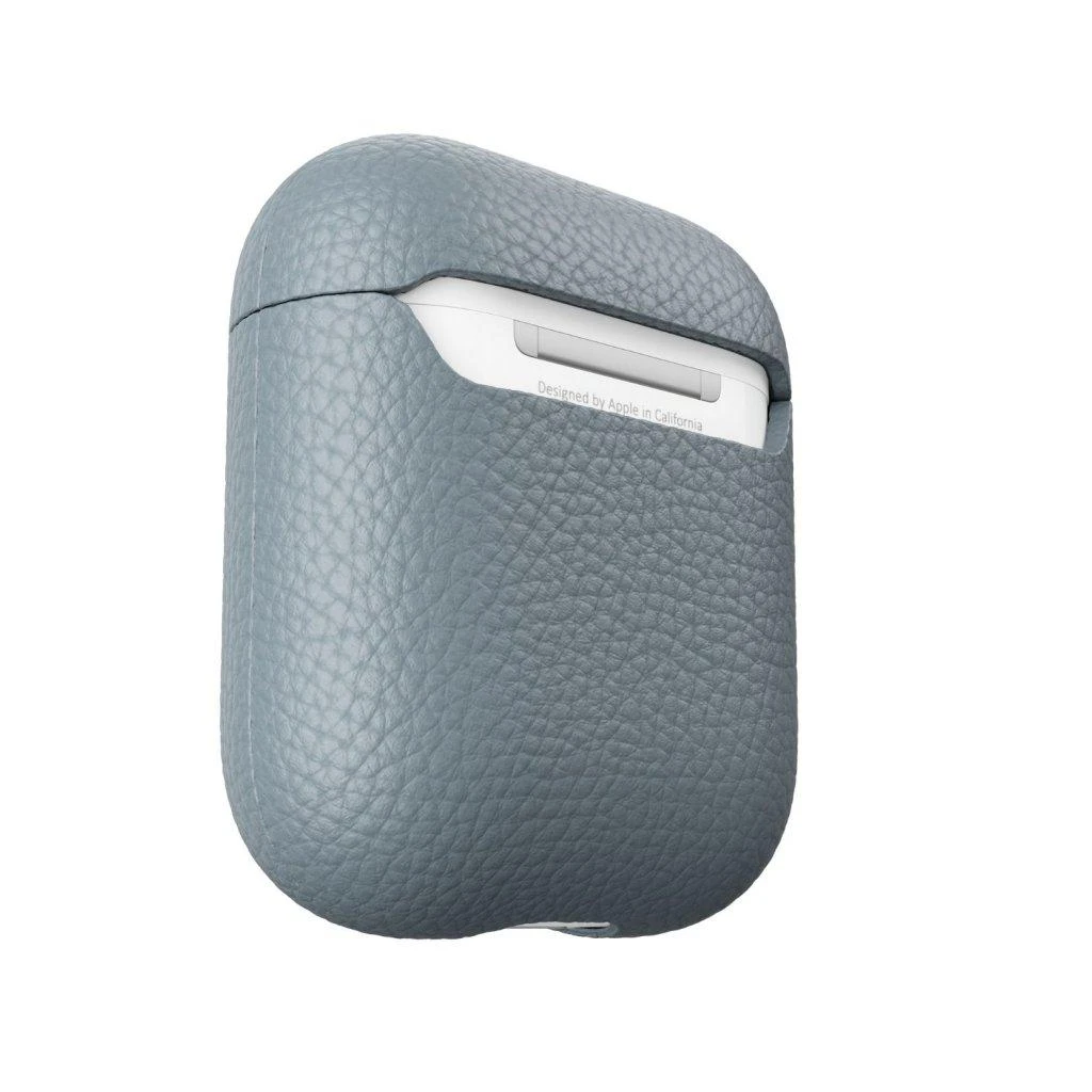 „KeyBudz PodSkinz Artisan“ serijos odinis dėklas, skirtas „AirPods 3“ – pilkos spalvos