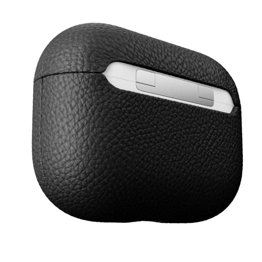 KeyBudz PodSkinz Artisan Series Leather dėklas skirtas AirPods Pro - Juodas