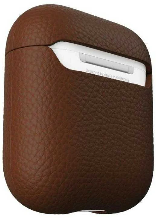 „KeyBudz PodSkinz Artisan“ serijos odinis dėklas, skirtas „AirPods 3“ – pilkos spalvos