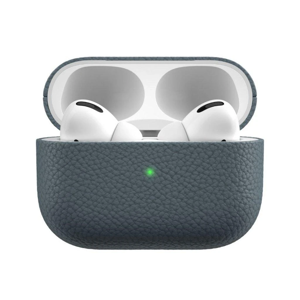 KeyBudz PodSkinz Artisan Series Leather dėklas skirtas AirPods Pro - Juodas