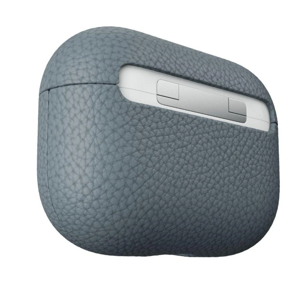 Pilkas odinis AirPods Pro dėklas