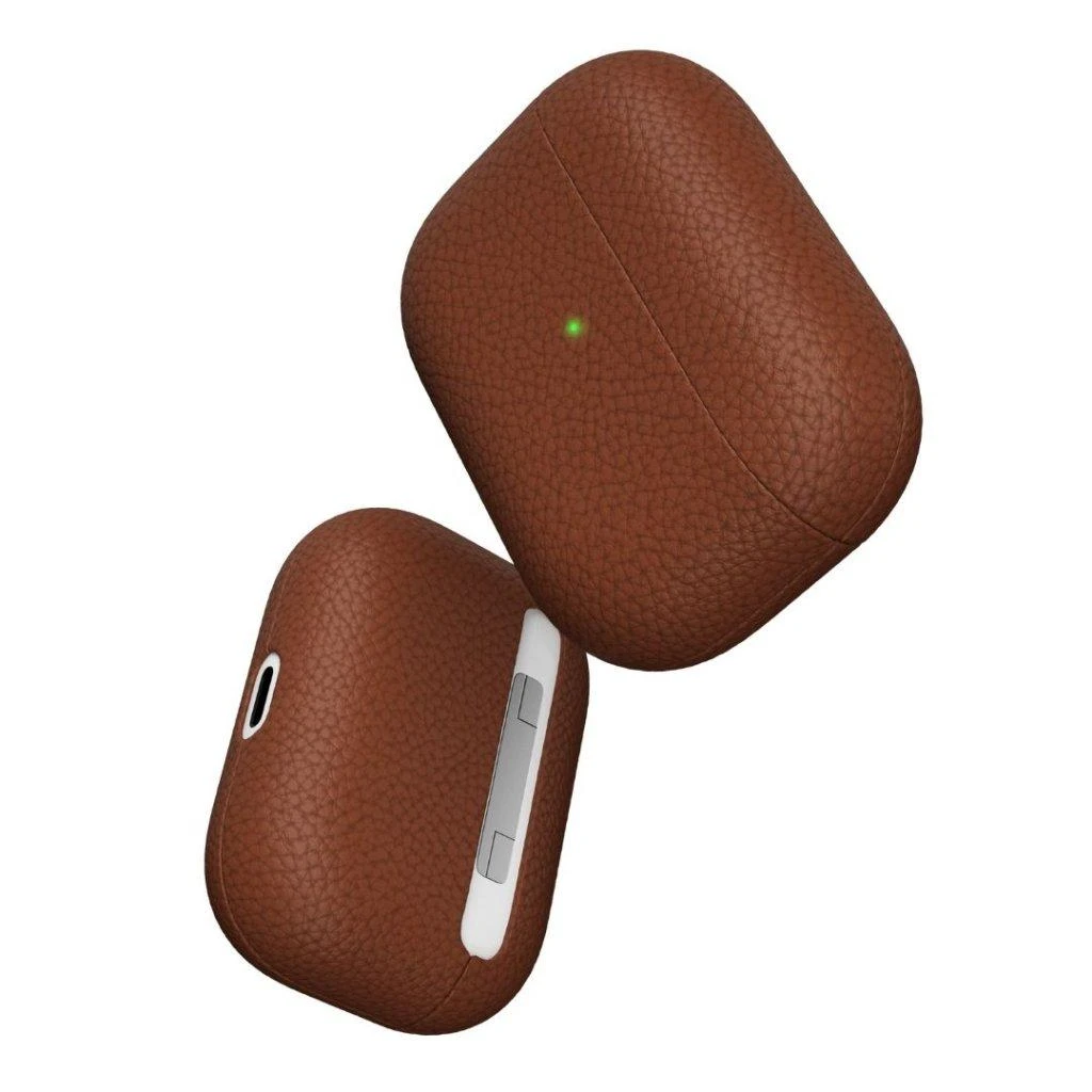 KeyBudz PodSkinz Artisan Series Leather dėklas skirtas AirPods Pro - Juodas