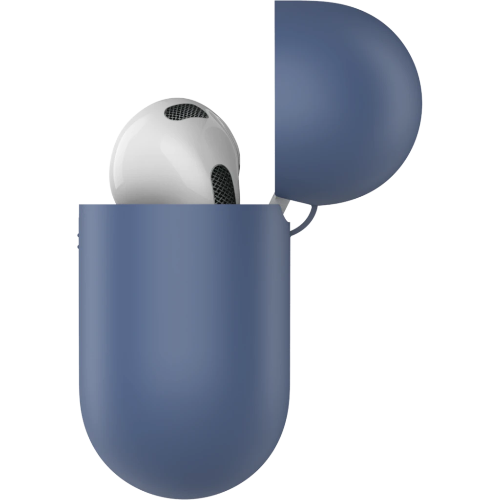 „KeyBudz PodSkinz Elevate“ serijos dėklas, skirtas „AirPods 3“ ausinėms – kobalto mėlynumo