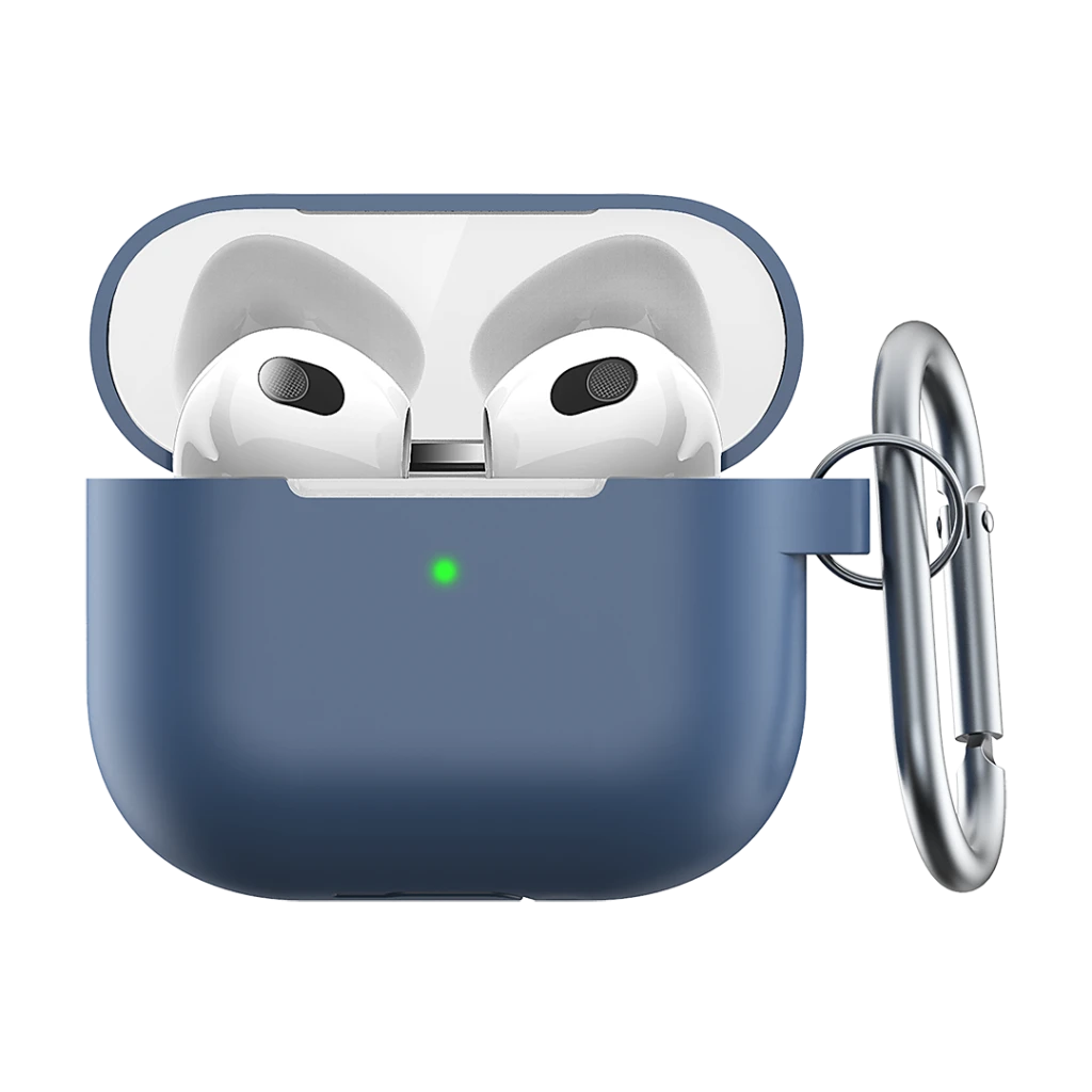 „KeyBudz PodSkinz Elevate“ serijos dėklas, skirtas „AirPods 3“ ausinėms – kobalto mėlynumo