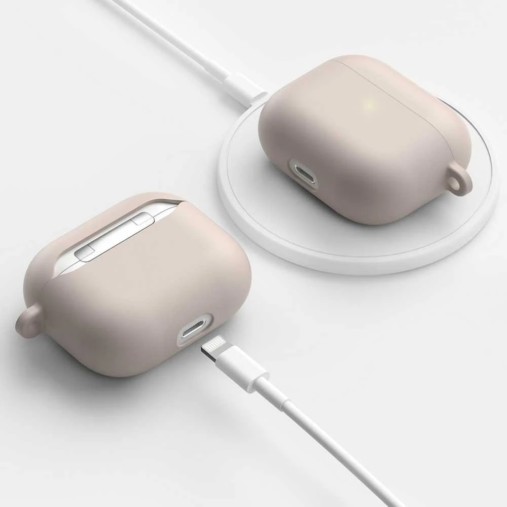 KeyBudz PodSkinz HybridShell Series Keychain dėklas - Pastel pink