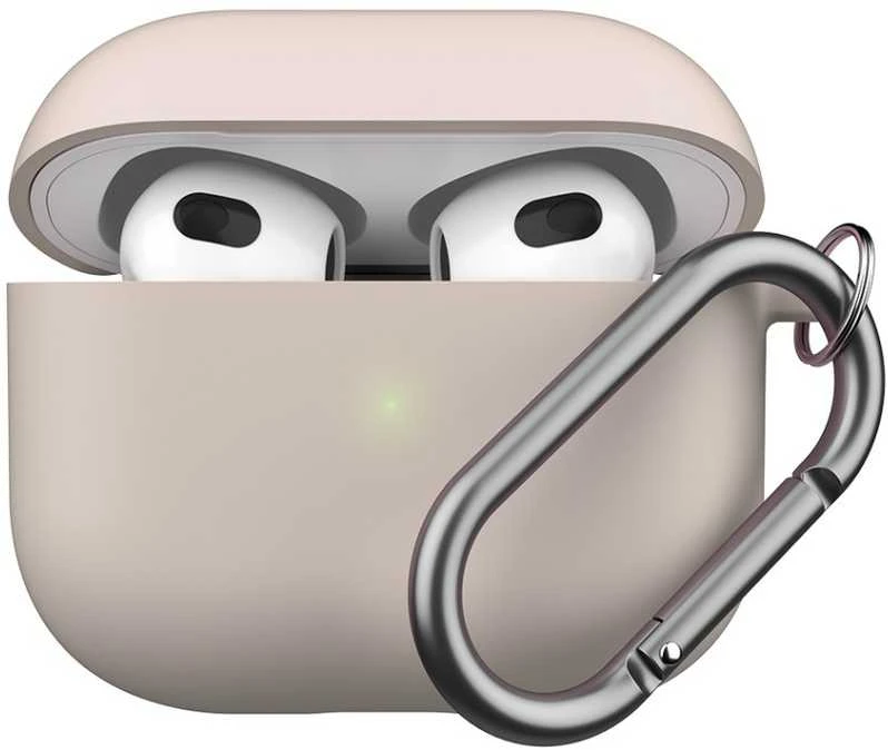 KeyBudz PodSkinz HybridShell Series Keychain dėklas - Pastel pink