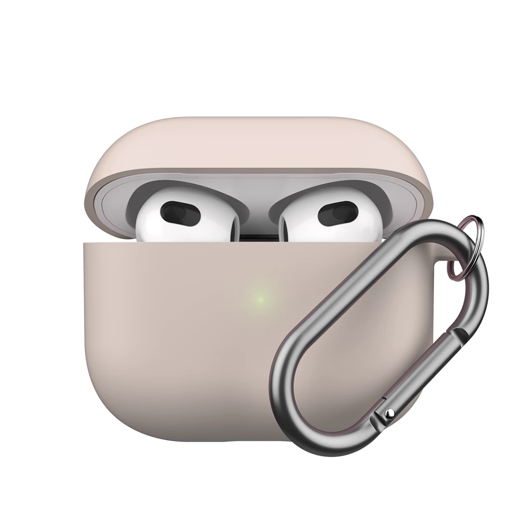 KeyBudz PodSkinz HybridShell Series Keychain dėklas - Pastel pink