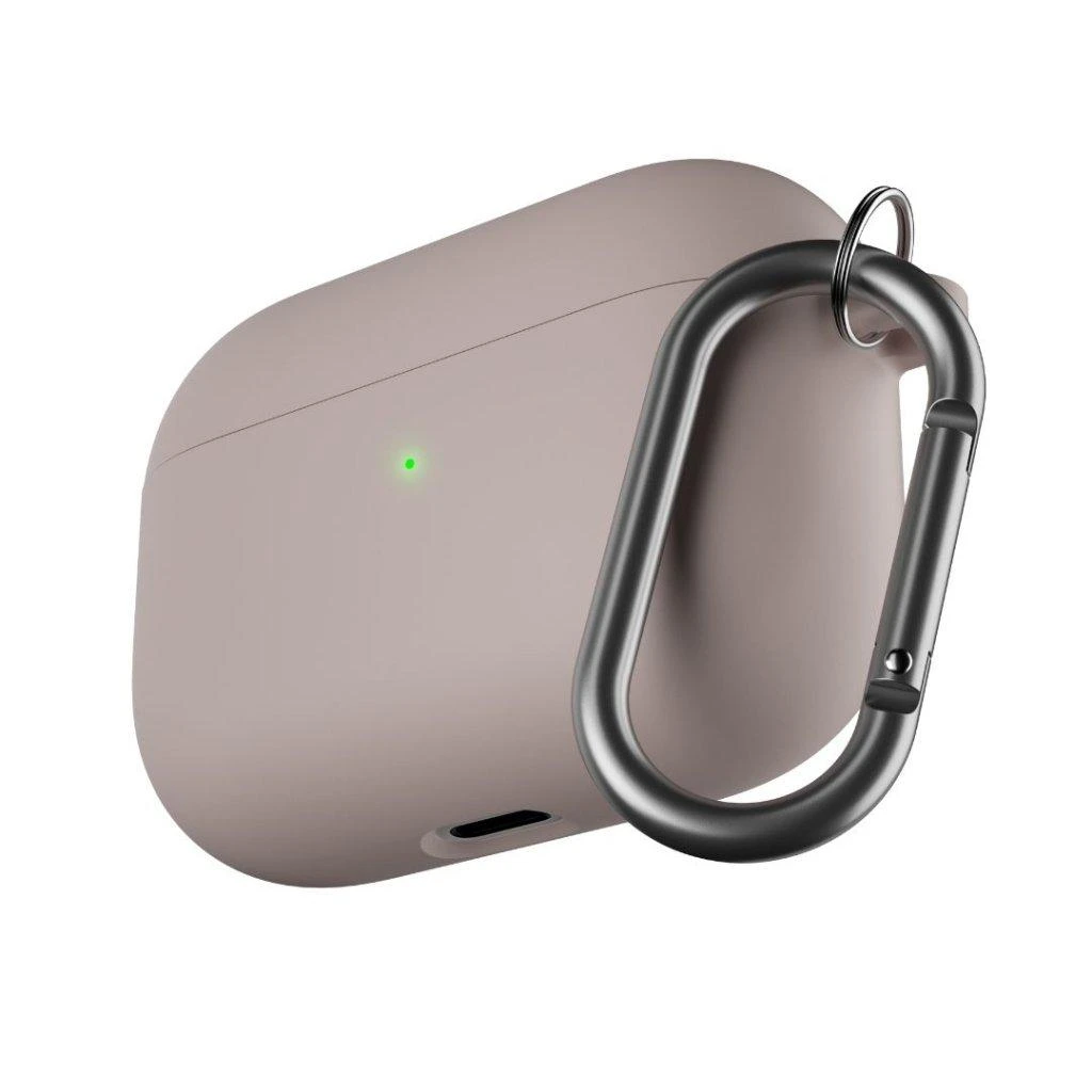 „Keybudz“ – „PodSkinz HyBridShell“ serijos raktų pakabuko dėklas – aukščiausios kokybės kietas trijų sluoksnių dėklas jūsų „Airpods Pro“ ausinėms (spalva: vidurnakčio mėlyna)