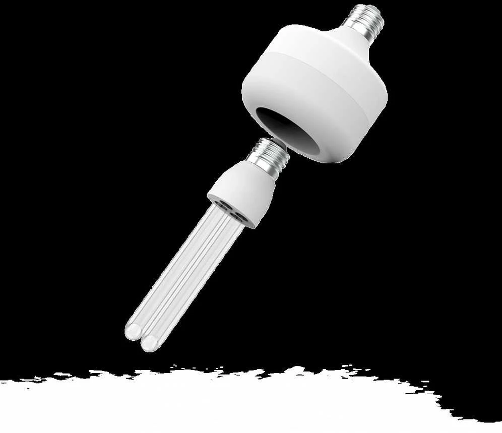 Lite Bulb Moments Išmanioji lemputė su UVC +2700 technologija sumažina ir neutralizuoja virusus ir bakterijas