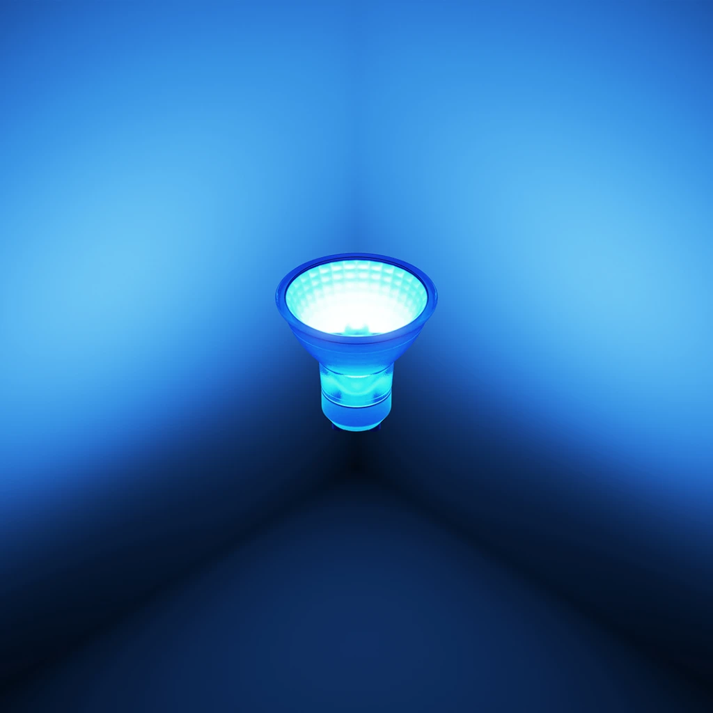 Lite Bulb Moments Lite Bulb Moments Smart Bulb, GU10, 4,5W taškinė lemputė, RGB + W2700K, 3 pakuotės
