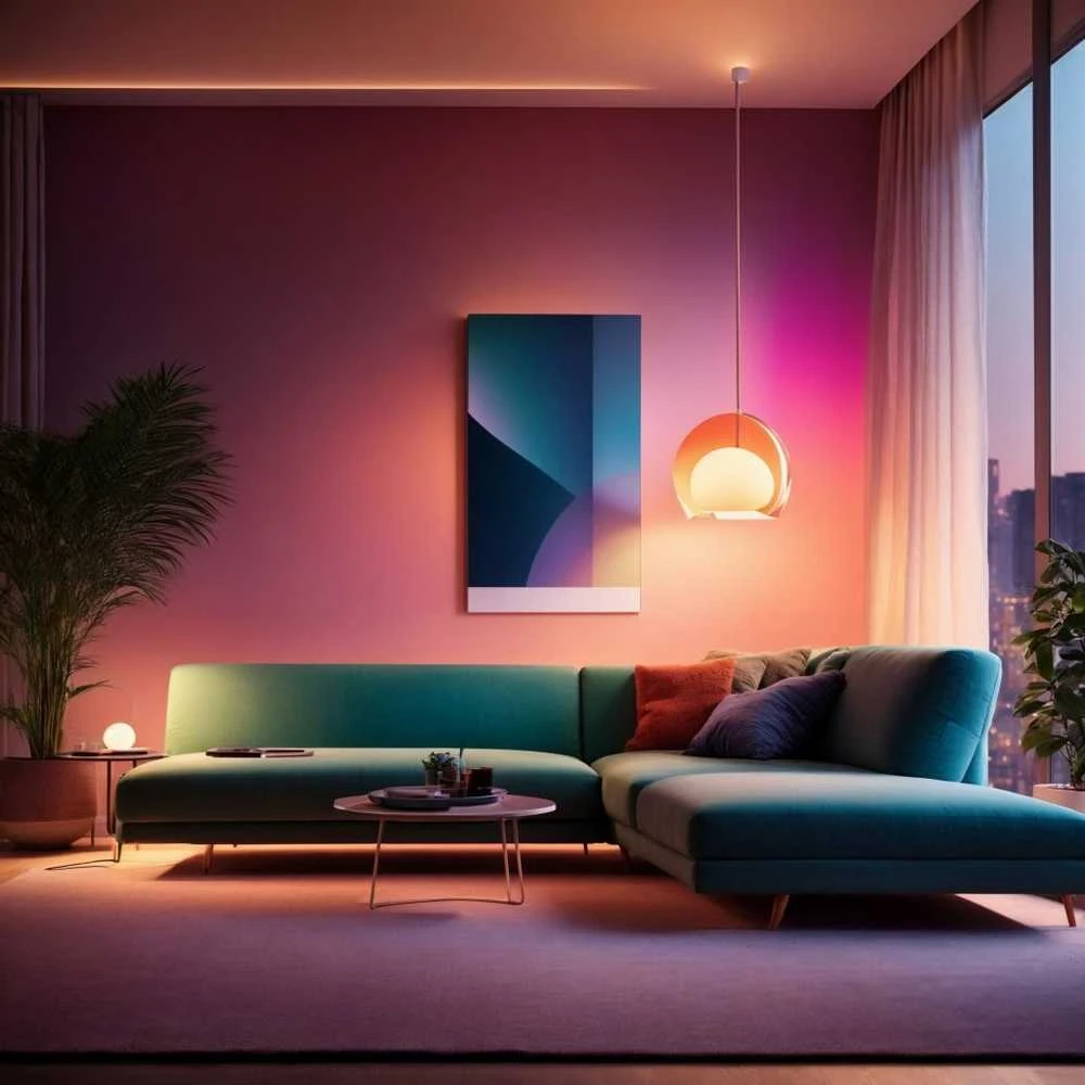 Lite Bulb Moments LBM Smart Corner Lamp toršeras