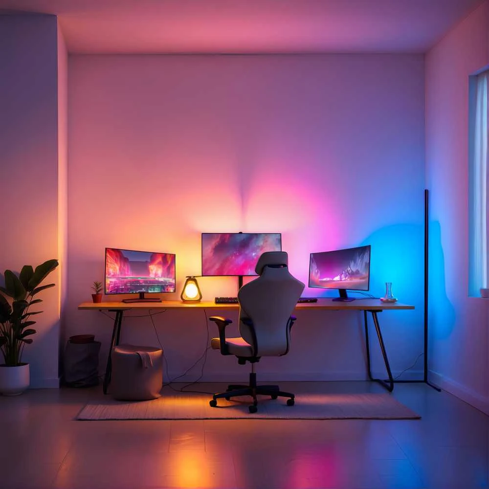 Lite Bulb Moments LBM Smart Corner Lamp toršeras