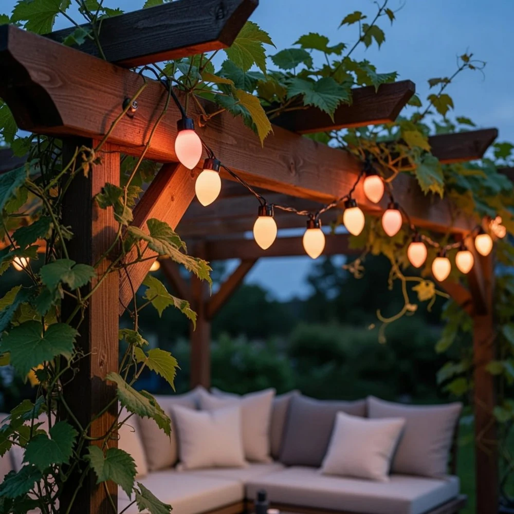 Lite bulb moments Smart Light Chain - Globe Cone