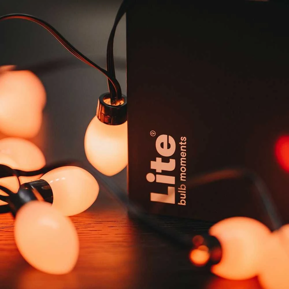 Lite bulb moments Smart Light Chain - Globe Cone