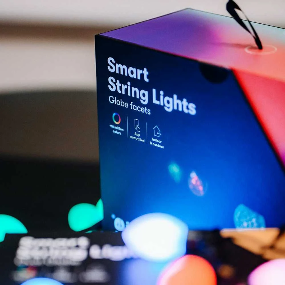 Lite bulb moments Smart Light Chain - Globe Facets
