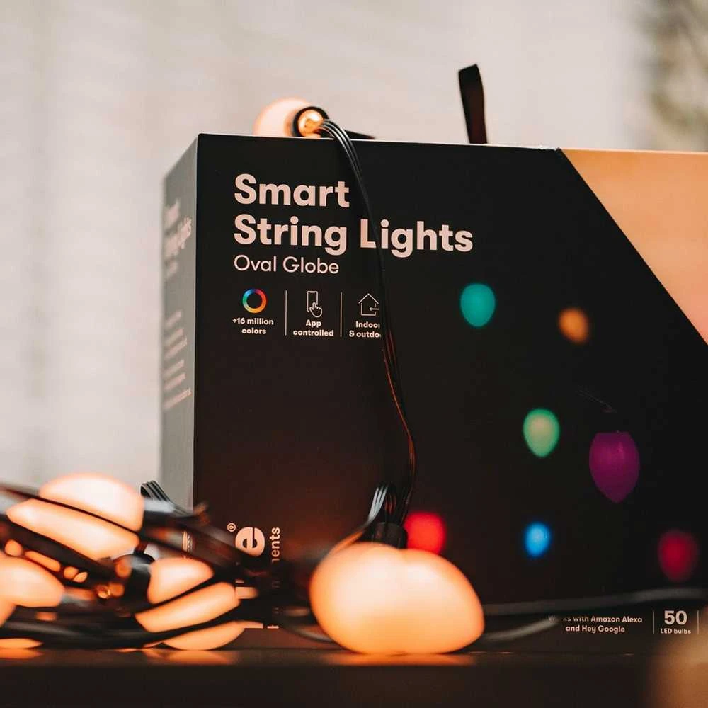 Lite bulb moments Smart Light Chain - Globe Cone