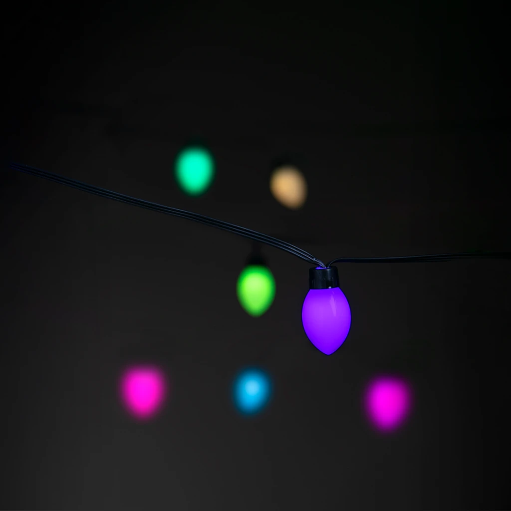 Lite bulb moments Smart Light Chain - Globe Cone