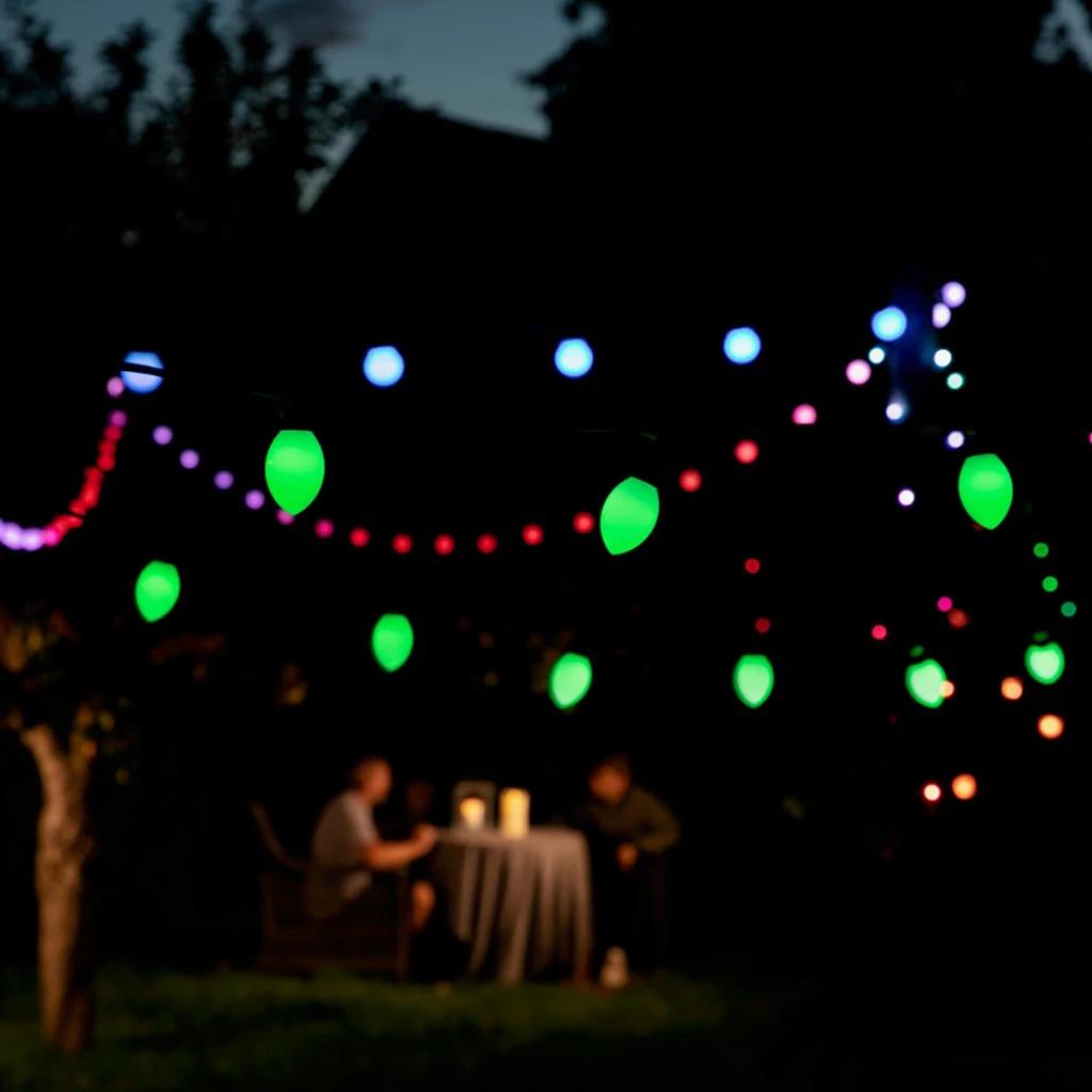 Lite bulb moments Smart Light Chain - Globe Cone