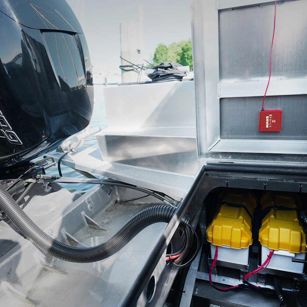 MAUS Stixx PRO 10 Automatinis priešgaisrinis įrenginys 1,0 m³ – raudonas