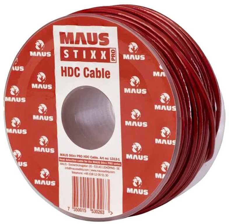 MAUS Stixx PRO HDC kabelis 50 metrų su 20 jungčių