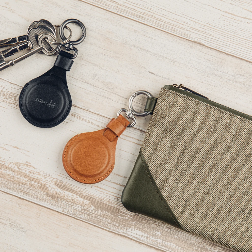 Moshi AirTag Key Ring - Juodas