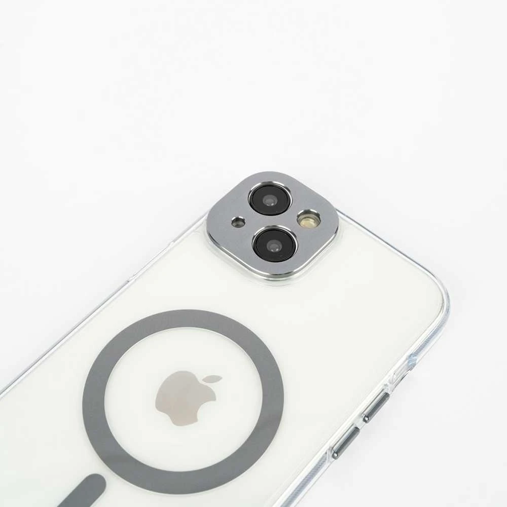 Dėklas Moshi iGlaze for iPhone 15 - Lunar Sidabrinis