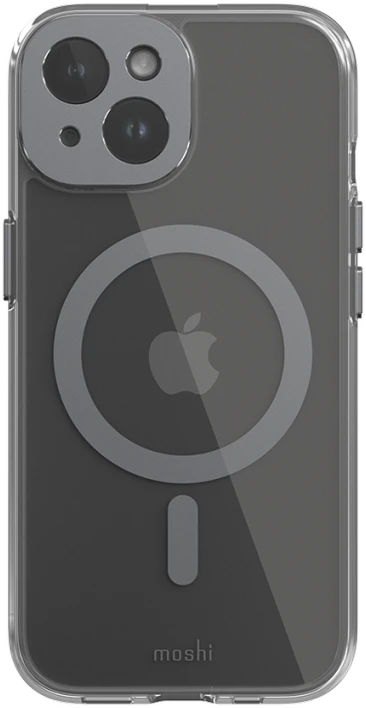 Dėklas Moshi iGlaze for iPhone 15 - Meteorite pilka