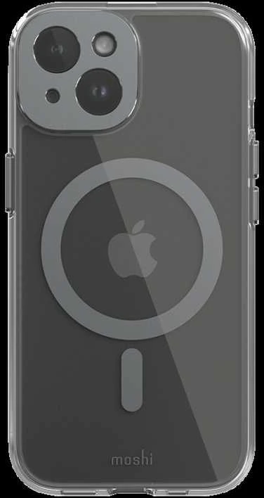 Dėklas Moshi iGlaze for iPhone 15 - Meteorite pilka