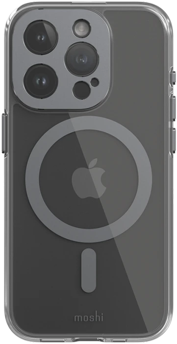 Dėklas Moshi iGlaze for iPhone 15 Pro - Meteorite pilka