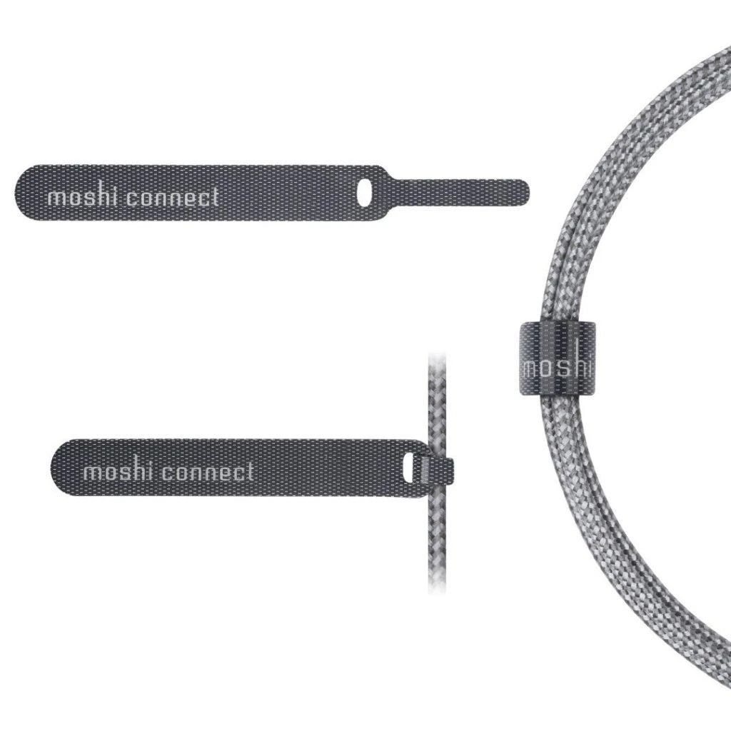„Moshi Integra“ USB-C į „Lightning“ laidas 1,2 m - Juodas