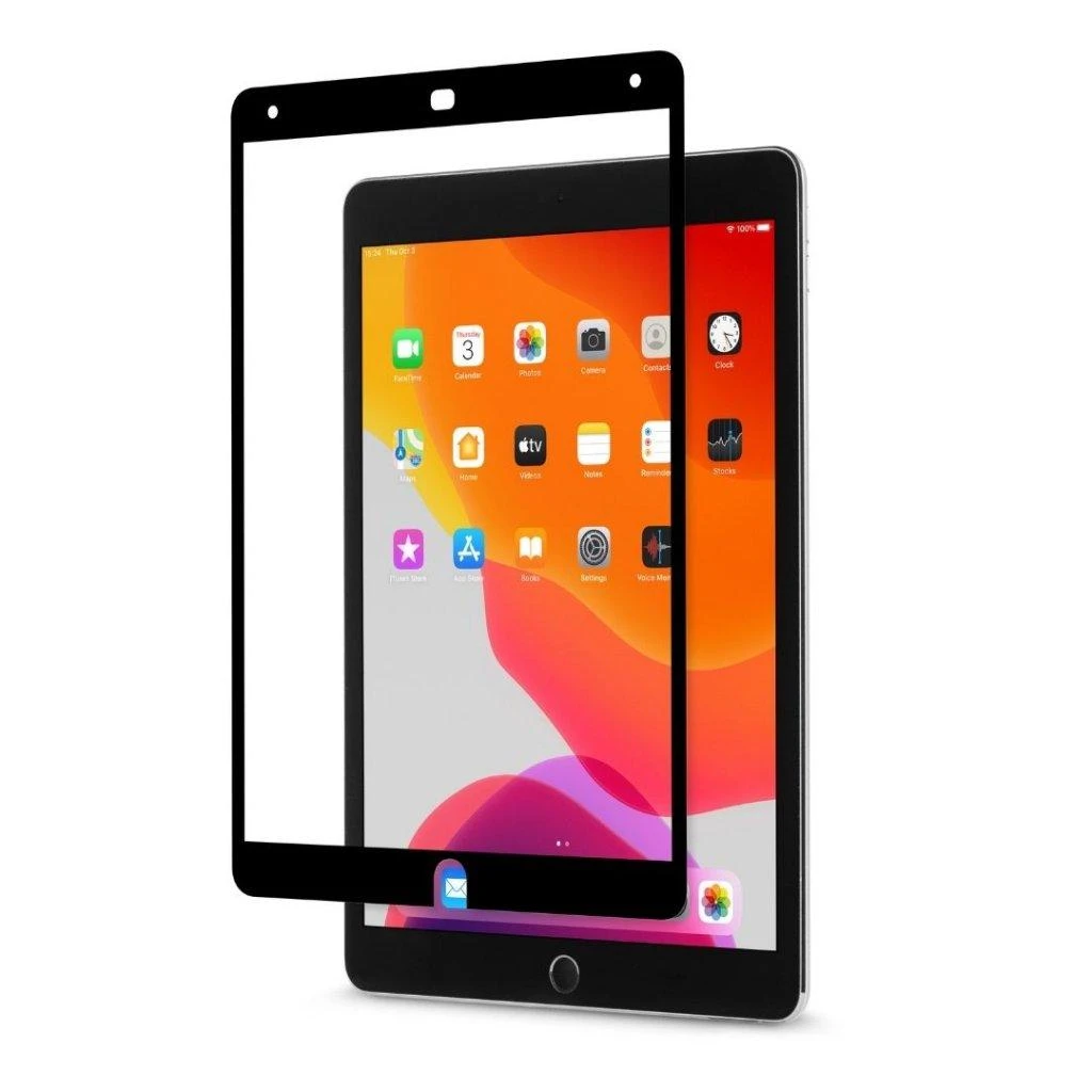 Moshi Moshi iVisor AG apsauginė plėvelė - iPad 10.2 / Air Pro 10.5 antirefleksinė apsauginė plėvelė (baltas rėmelis) universali