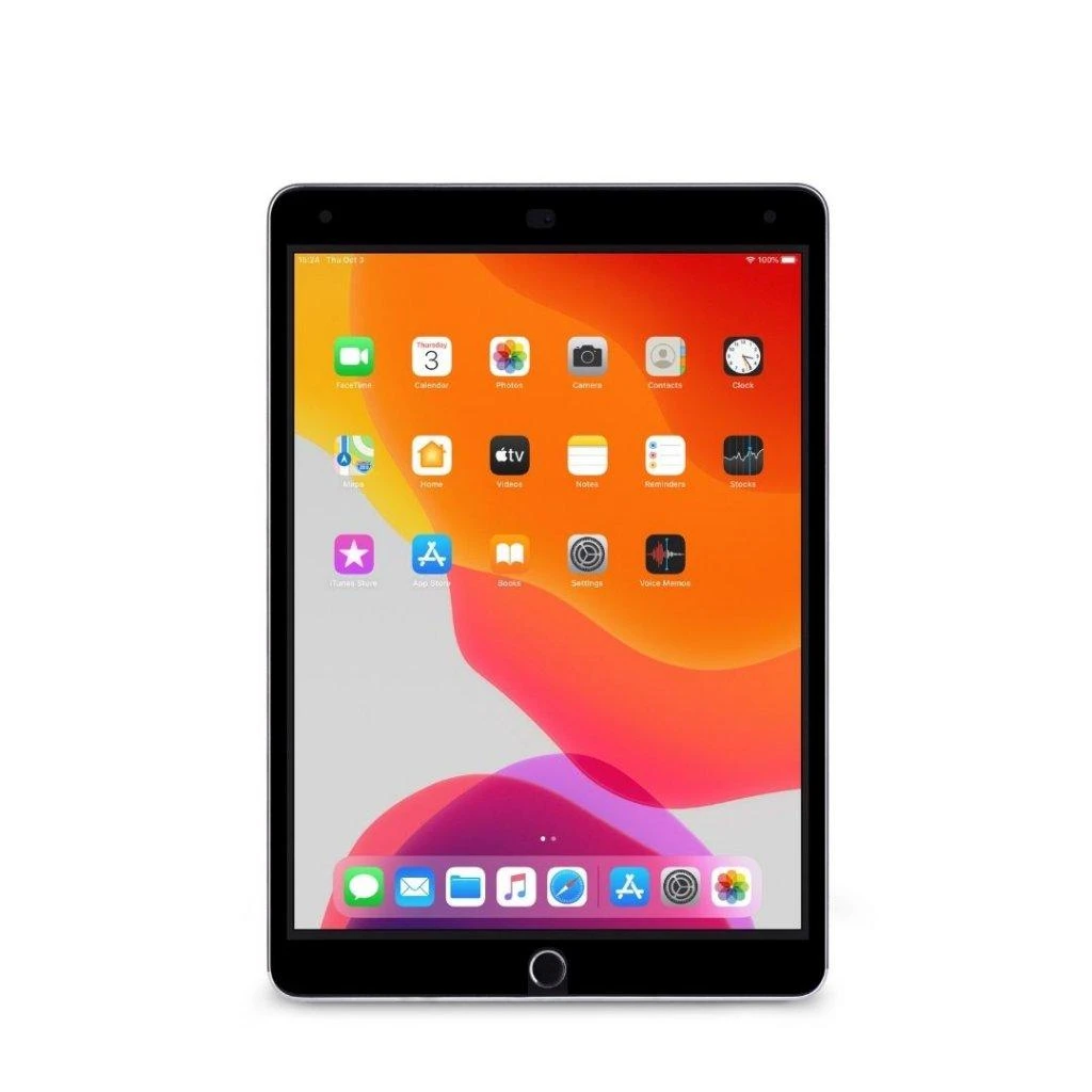 Moshi Moshi iVisor AG apsauginė plėvelė - iPad 10.2 / Air Pro 10.5 antirefleksinė apsauginė plėvelė (baltas rėmelis) universali