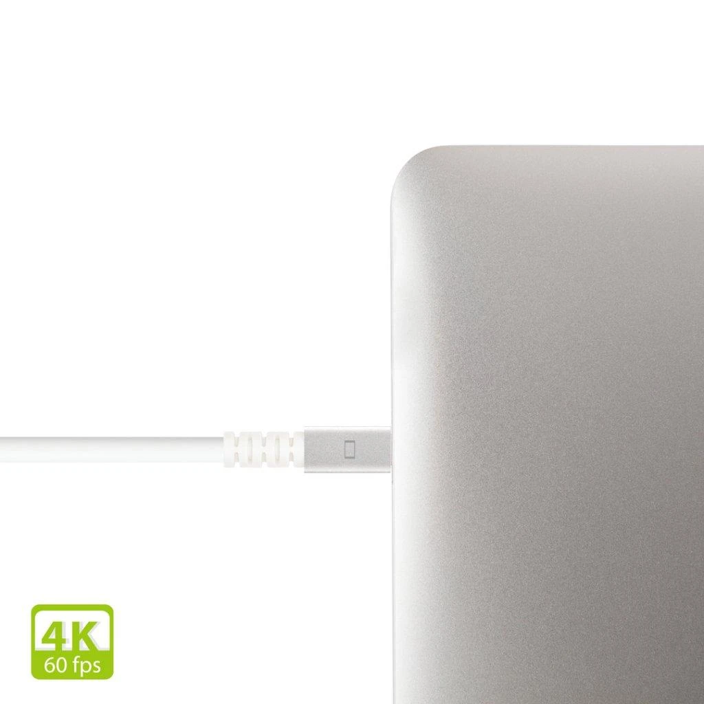 Moshi Mini DisplayPort laidas prijungtas prie kompiuterio