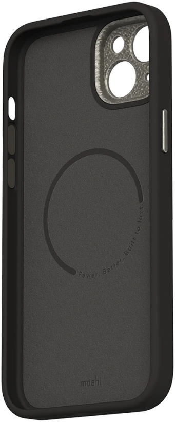 Dėklas Moshi Napa for iPhone 15 Plus - Midnight juodas